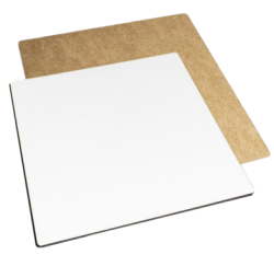 Изображение Подложка деревянная 3 мм квадрат 15х15 см